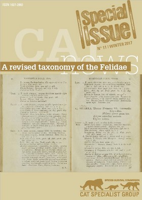 IUNC CatSG - A Revised Taxonomy of Felidae A Revised Taxonomy of Felidae
